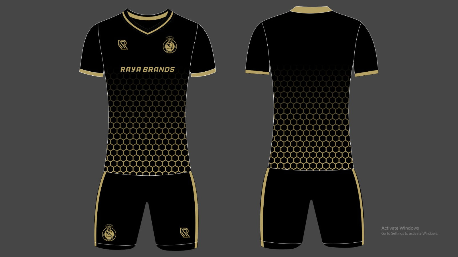 RAYA HoneyComb Sublimated Soccer Kit